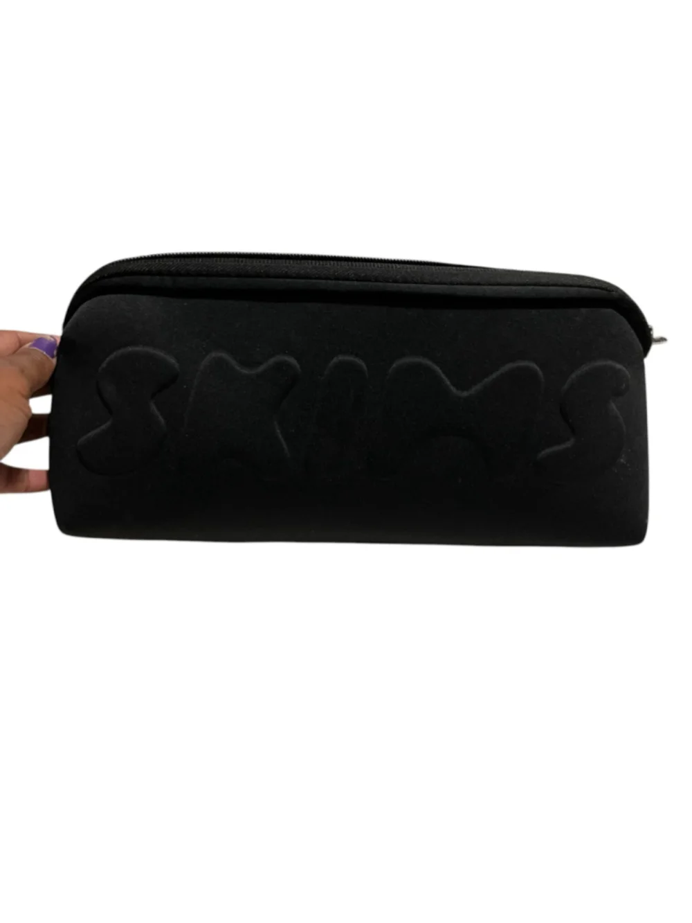 EUC SKIMS Cosmetic Bag One Size Black